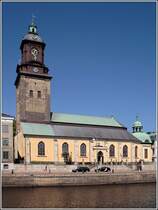Die Christinae-Kirche an der Norra Hamngatan in G�teborg wurde 1648 eingeweiht. Sie wird auch deutsche Kirche genannt, da Gottesdienste sonntags in deutscher Sprache stattfinden. 10.05.2008