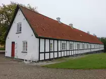 Fussingo, Wirtschaftsgeb�ude aus Fachwerk, erbaut im 18. Jahrhundert (21.09.2020)