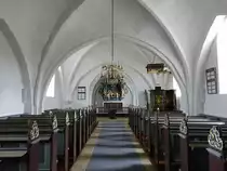 Fausing, Kanzel von 1635 in der evangelischen Kirche (21.09.2020)