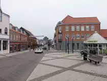 Aars, Backsteinh�user in der Himmerlandsgade Stra�e (22.09.2020)