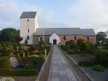 Gjol, romanische evangelische Dorfkirche, erbaut im 12. Jahrhundert (23.09.2020)