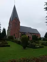 B�el, sp�tromanische ev. St. Ursula Kirche, Backsteinkirche, erbaut um 1230 (25.09.2020)