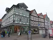 Uelzen, Altstadth�user in der L�neburger Stra�e (26.09.2020)