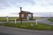 Der Grenz�bergang zwischen Deutschland und D�nemark in Rickelsb�ll (Kreis S�dtondern). Aufnahme: 4. Januar 2021.