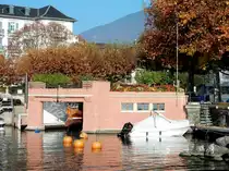 Vevey, Bootshaus Soci�t� Internationale de Sauvetage du L�man (SISL), section Vevey V�t�ran - 02.11.2015