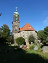 Lohmen, ev. Dorfkirche, erbaut bis 1789 durch George B�hr (04.10.2020)