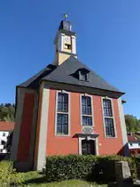 Schmiedeberg, evangelische Kirche zur hl. Dreieinigkeit, erbaut von 1713 bis 1718 durch George B�hr (04.10.2020)
