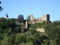 Burg Frauenstein im Erzgebirge, H�henburg erbaut ab 1218 (04.10.2020)