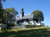 D�rnthal, evangelische Wehrkirche, erbaut im 13. Jahrhundert (04.10.2020)