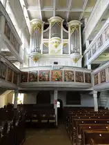 Gro�r�ckerswalde, Steinm�ller Orgel von 1829 in der ev. Wehrkirche (04.10.2020) 
