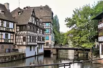 Stra�burg, Drehbr�cke “Pont du Faisan”, Baujahr 1880, im Stadtviertel “La Petite France”  - 11.05.2017