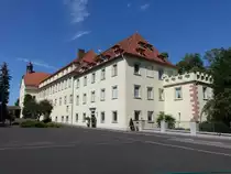Lebenhan, Schloss L�wenhain, seit 1919 Ausbau zu einem Kloster und Schule (08.07.2018)