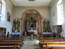 Waldberg, barocke Alt�re in der kath. Pfarrkirche St. Josef (08.07.2018)