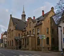 Das Rathaus von Ettelbr�ck, gelegen in der Kanalstra�e, aufgenommen im Dezember 2020