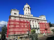 Sanierung der Fenster im St�dtisches Rathaus Zeulenroda. Foto 04.08.20