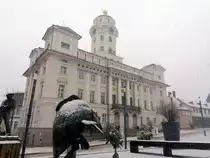 Wintereinbruch in Zeulenroda. Foto 19.01.20