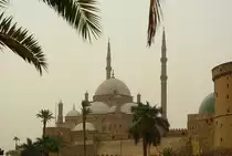 Blick auf die Muhammad Ali Moschee in Kairo. Bekannt auch als Alabastermoschee. Allerdings fehlt heute der gr��te Teil der urspr�nglichen Alabasterverkleidung. Das Foto entstand am 26.04.2017.