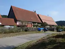 Rotenzimmern, Fachwerkh�user in der T�binger Stra�e (19.08.2018)