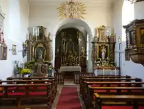 Herzogenreuth, barocke Alt�re in der St. Nikolaus Kirche (13.10.2018)