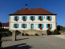 Litzendorf, Rathaus in der Stra�e Am Knock (13.10.2018)