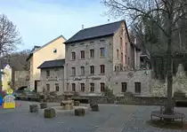Bad M�nstereifel - Restaurant  Bitburger Bierhaus  unterhalb der Burg M�nstereifel an der Erft- 14.02.2021