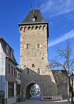 Bad M�nstereifel - das Werther Tor, Zugang zur Altstadt von Norden - 14.02.2021