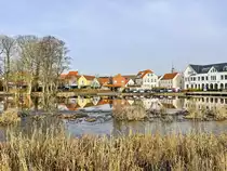 M�lledammen in T�nder (deutsch: Tondern - friesisch: Tuner) in S�nderjylland/Nordschleswig. Aufnahme: 22. Februar 2021.