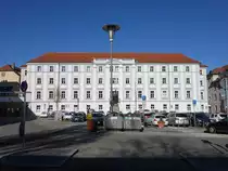 Regensburg, Geb�ude der Regierung der Oberpfalz am Emmeramsplatz (28.02.2021)