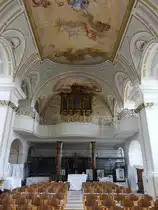 Asbach, Orgelempore in der kath. Pfarrkirche St. Matth�us (20.10.2018)