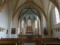 Bad Griesbach, sp�tgotischer Innenraum der Pfarrkirche St. Michael (20.10.2018)