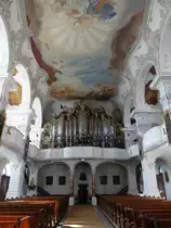 Lindau, Orgel von 1926 auf der Westempore im M�nster zu unseren lieben Frau (21.02.2021)