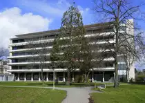 Freiburg, die Robert-Koch-Klinik, ist Teil der Universit�tsklinik, M�rz 2021