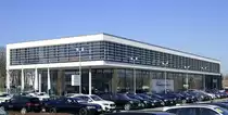 Freiburg, neuerbautes Autohaus im Industriegebeit Nord, M�rz 2021