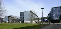 Freiburg, neue Geb�ude der technischen Fakult�t der Uni Freiburg auf dem Campus am Flugplatz, Feb.2021