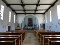 Nammering, Innenraum der kath. St. Florian Kirche (22.10.2018)
