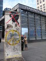 Mauerst�ck am Potsdamer Platz, 2007