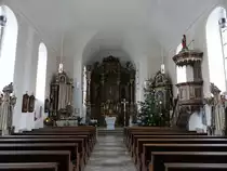 Grombach, barocke Alt�re in der kath. St. Margareta Kirche (23.12.2018)