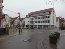 Waibstadt, Stadtverwaltung und Rathaus am Marktplatz (23.12.2018)