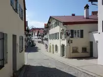 F�ssen, historische H�user in der Spitalgasse (26.04.2021)