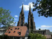 MARBURG/LAHN/HESSEN-ELISABETHKIRCHE
Erbaut an der Stelle,wo Elisabeth von Th�ringen ihr kleines Hospital errichtet hatte...die Kirche sollte die Grabeskirche der sehr fr�h verstorbenen Heiligen werden...7.6.2021
nochmal wegen Datenverlust eingestellt...