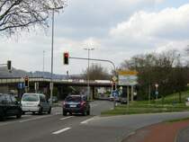 B51  Pacelliufer , richtung City; an der Abzwg. B49 Luxemburg!!! Trier, 23.04.08