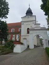 Mogilno, ehemalige Benediktiner Klosterkirche. Sie enth�lt sp�tromanische und gotische Bestandteile aus dem 13. bis 16. Jahrhundert (12.06.2021)
