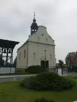 Slawsk Wielki, Pfarrkirche St. Bartholom�us, erbaut 1760 (12.06.2021)