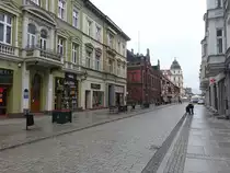 Inowrocław / Hohensalza, Geb�ude in der Krolowej Jadwigi Stra�e (12.06.2021)