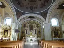 Inowrocław / Hohensalza, Innenraum der Pfarrkirche zu g�ttlichen Vorsehung (13.06.2021)