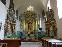 Sieradz, barocke Alt�re in der Dominikanerkirche St. Stanislaw (13.06.2021)
