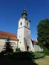 Sulejow, ehemalige Zisterzienserkloster mit Bastionen und teilweise romanischen Au�enmauern (14.06.2021)