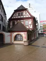 Kaiserslautern, Restaurant Spinnr�dl in einem Fachwerkhaus am alten Hof (16.05.2021)