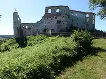 Janowiec, Ruine des im 16. Jahrhundert erbauten Schlosses der Familie Firlej (14.06.2021)
