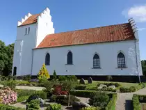 S�nder Bjerge, evangelische Kirche, erbaut um 1100 (17.07.2021)